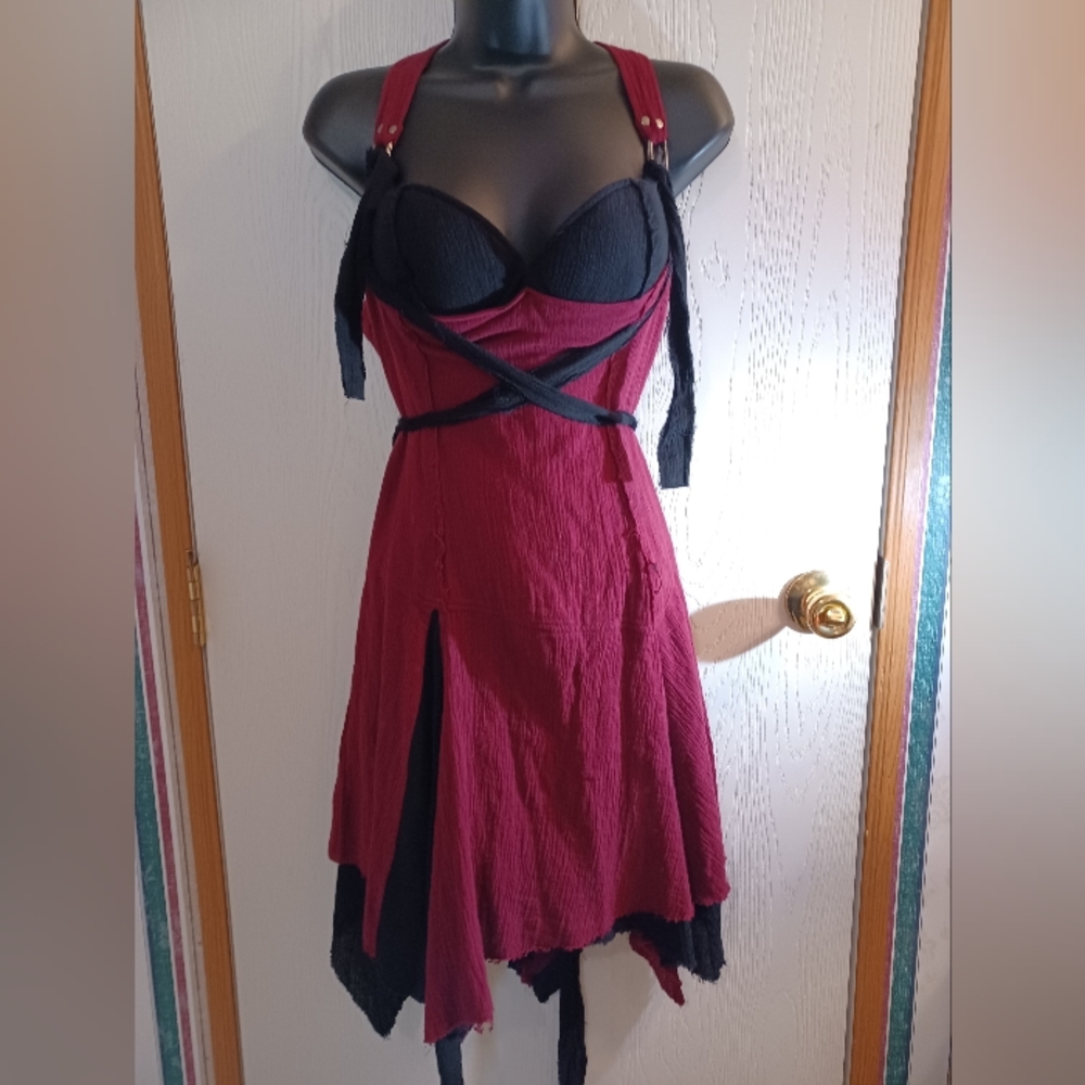 SOLD❗️and Gauze Lip Service Dress